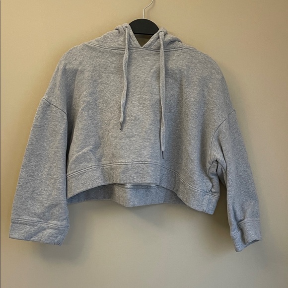 OAK + FORT Tops - Oak & Fort Women's Cropped Cotton Hoodie Size S